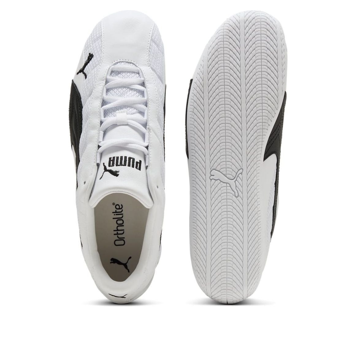 Puma Speedcat Plus Leather White Black 7 Puma Speedcat Plus Leather White Black