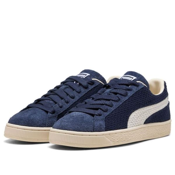 Puma Suede Crochet Navy White