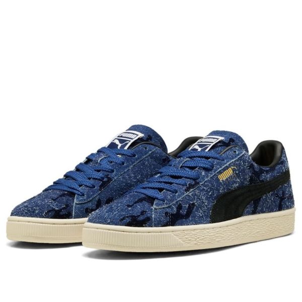 Puma Suede Flock Blue Jewel Club Navy