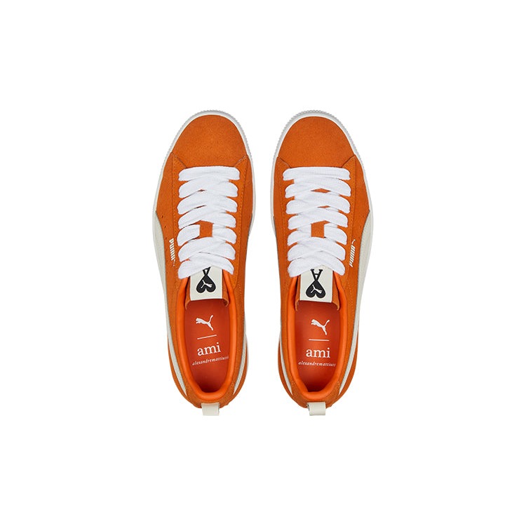 Puma Suede VTG Ami Jaffa Orange 5 Puma Suede VTG Ami Jaffa Orange
