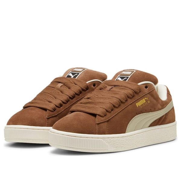 Puma Suede XL Tan White