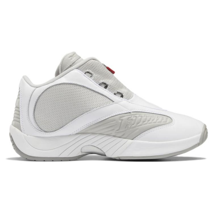Reebok Answer IV Packer Shoes White Silver 4 Reebok Answer IV Packer Shoes White Silver
