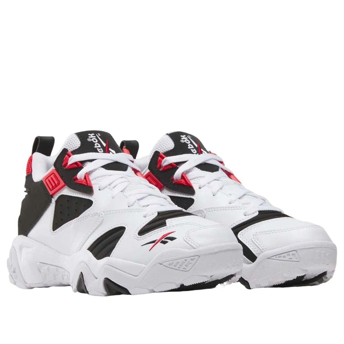 Reebok Brutus Low White Black Vector Red 4 Reebok Brutus Low White Black Vector Red
