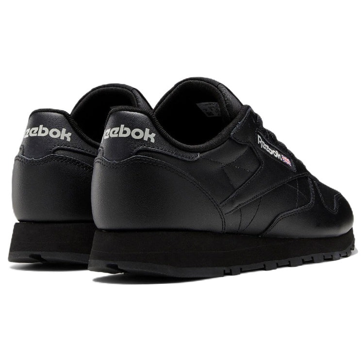 Reebok Classic Leather Core Black Pure Grey 6 Reebok Classic Leather Core Black Pure Grey