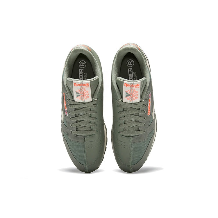 Reebok Classic Leather Harmony Green 6 Reebok Classic Leather Harmony Green