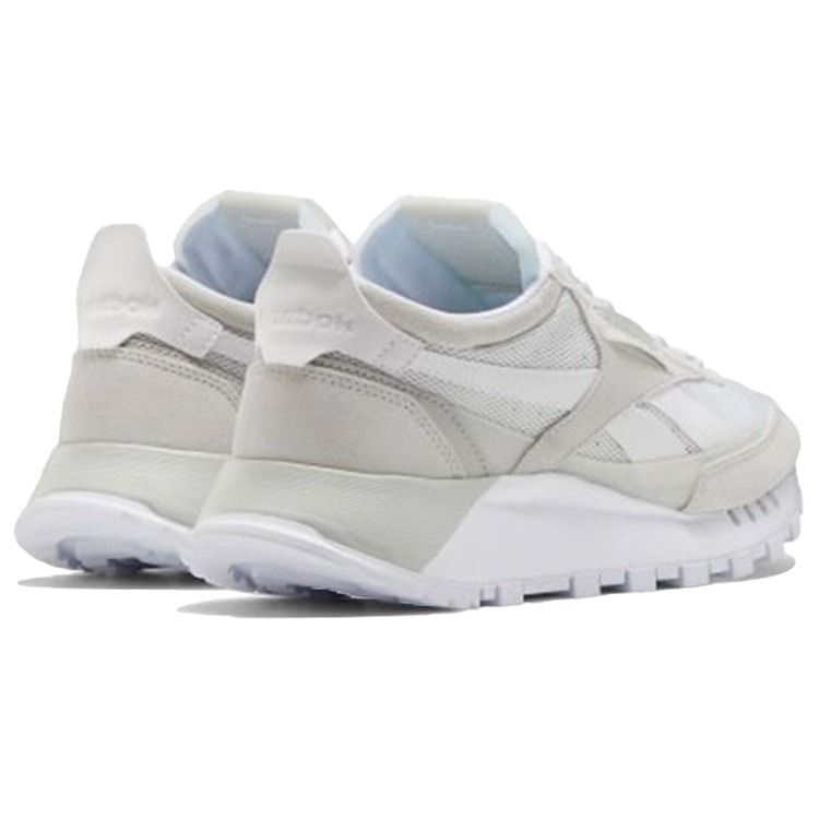 Reebok Classic Leather Legacy White Grey 6 Reebok Classic Leather Legacy White Grey