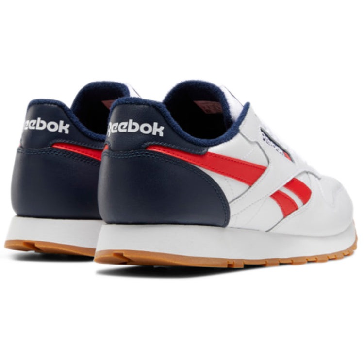 Reebok Classic Leather MU White Navy Radiant Red 6 Reebok Classic Leather MU White Navy Radiant Red