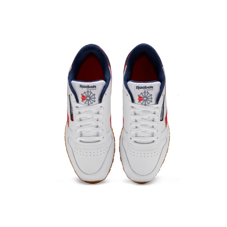 Reebok Classic Leather MU White Navy Radiant Red 7 Reebok Classic Leather MU White Navy Radiant Red