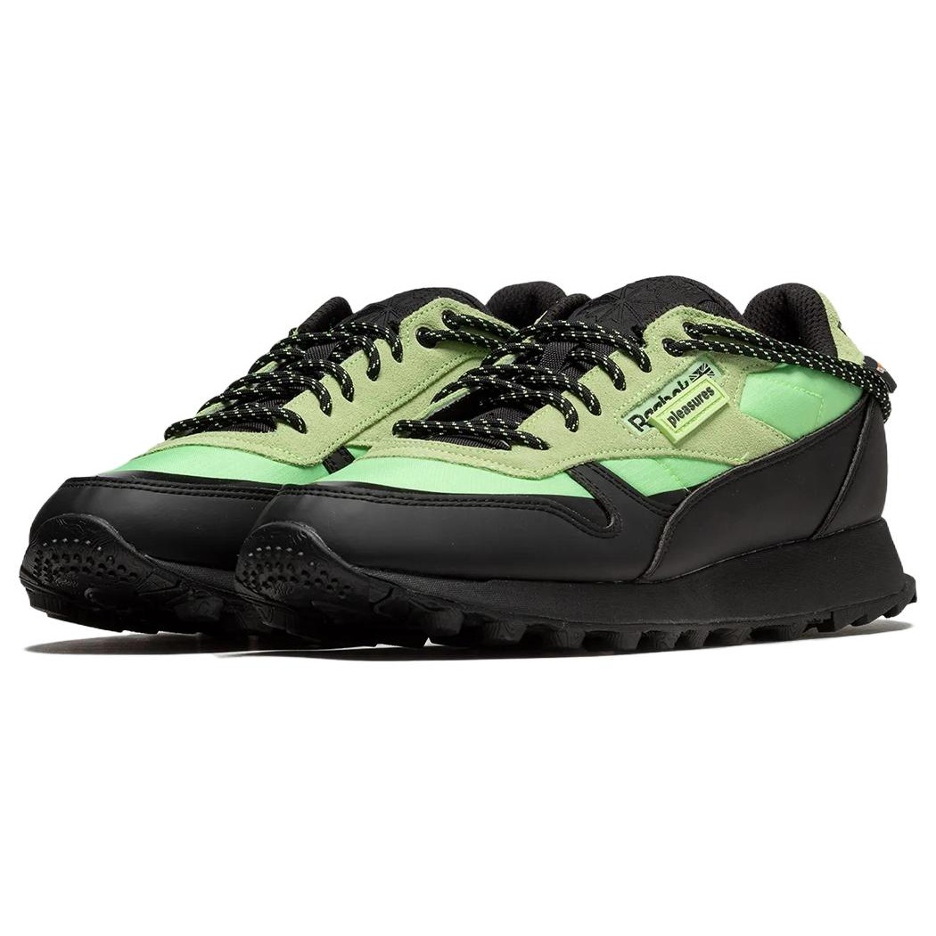 Reebok Classic Leather Trail Pleasures Neon Mint 6 Reebok Classic Leather Trail Pleasures Neon Mint