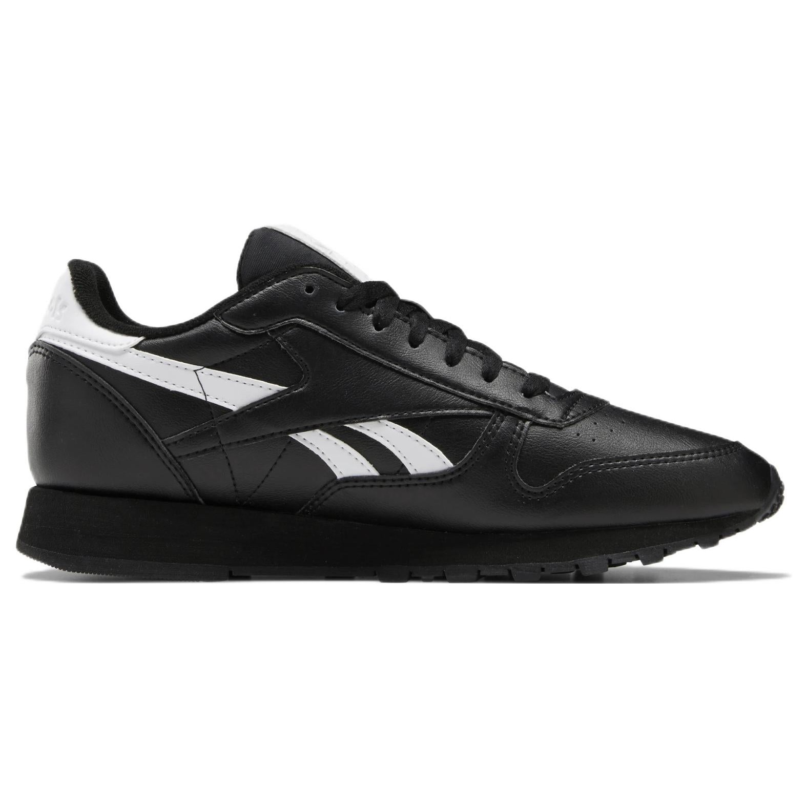 Reebok Classic Leather Vegan Black White 4 Reebok Classic Leather Vegan Black White