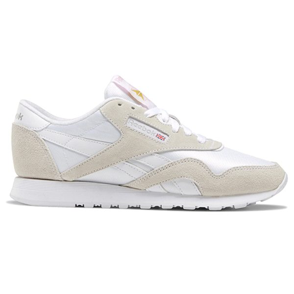 Reebok Classic Nylon White Light Grey (Womens)