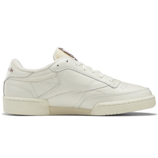 Reebok Club C 85 Chalk Alabaster Maroon