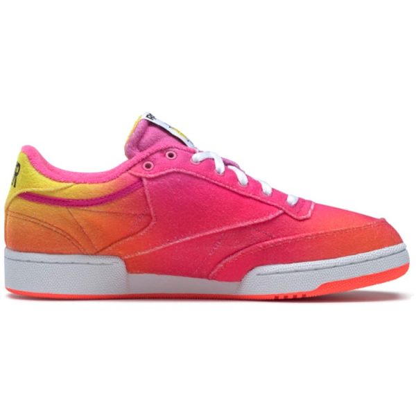 Reebok Club C 85 Daniel Moon Atomic Pink Alert Yellow