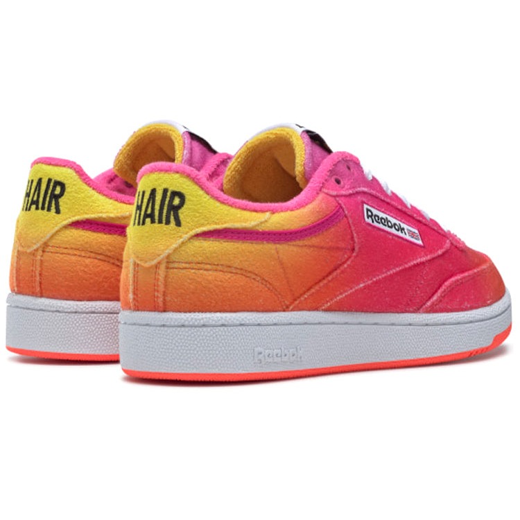 Reebok Club C 85 Daniel Moon Atomic Pink Alert Yellow 7 Reebok Club C 85 Daniel Moon Atomic Pink Alert Yellow