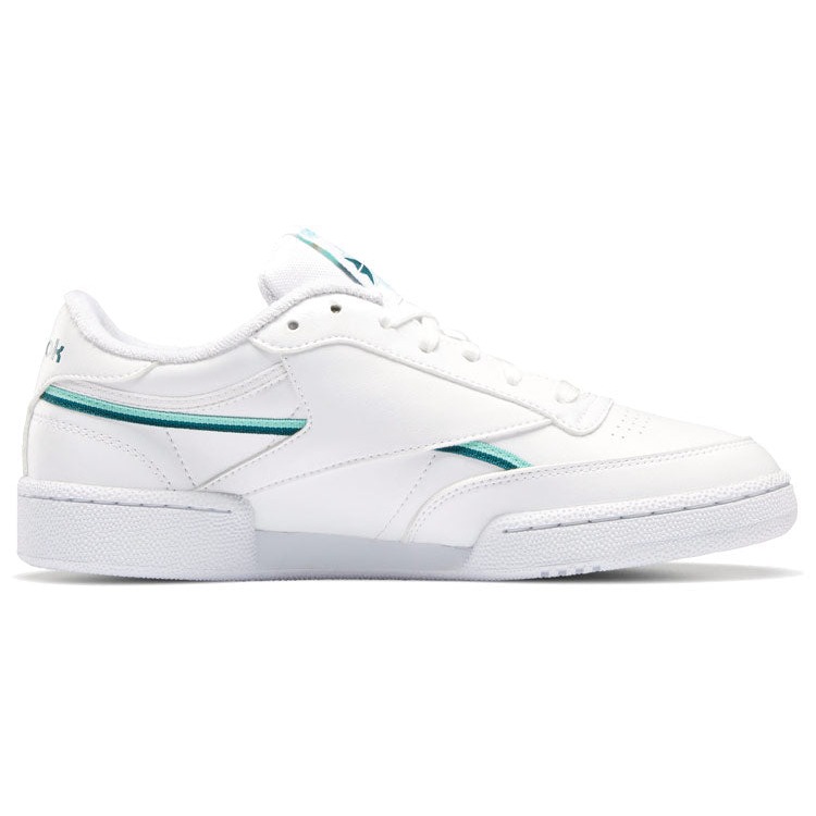 Reebok Club C 85 Vegan White Mint Pine 4 Reebok Club C 85 Vegan White Mint Pine