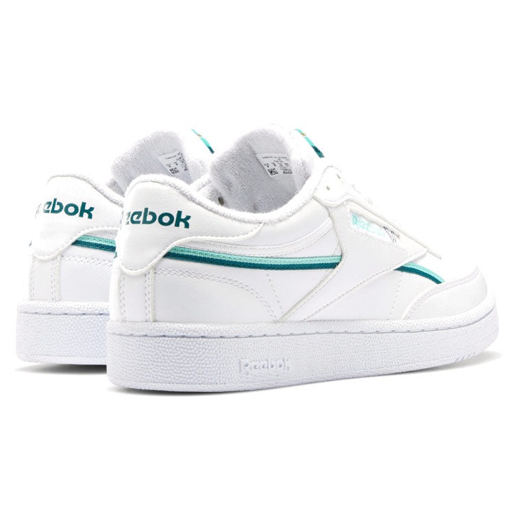 Reebok Club C 85 Vegan White Mint Pine 6 Reebok Club C 85 Vegan White Mint Pine