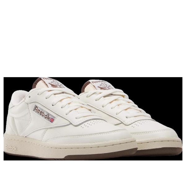 Reebok Club C 85 Vintage Chalk Paper White Brush Brown