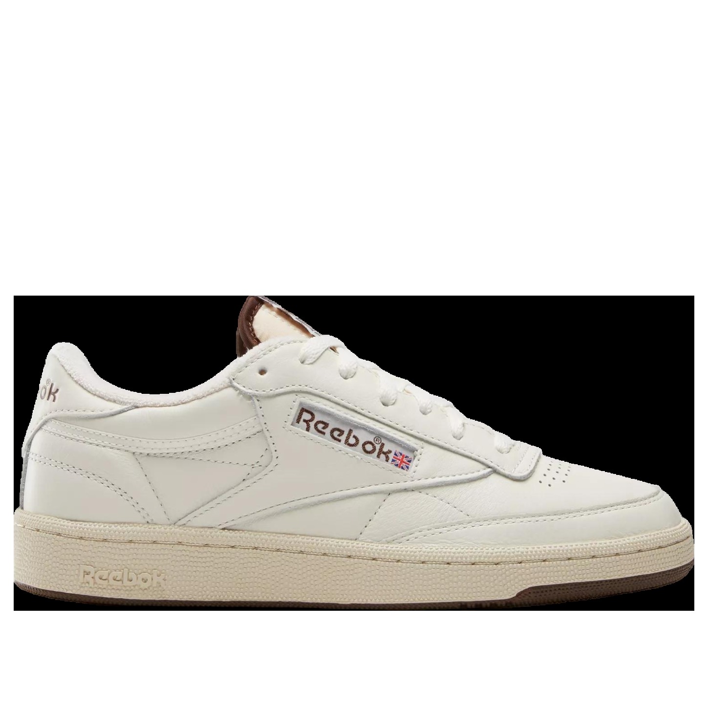 Reebok Club C 85 Vintage Chalk Paper White Brush Brown 8 Reebok Club C 85 Vintage Chalk Paper White Brush Brown