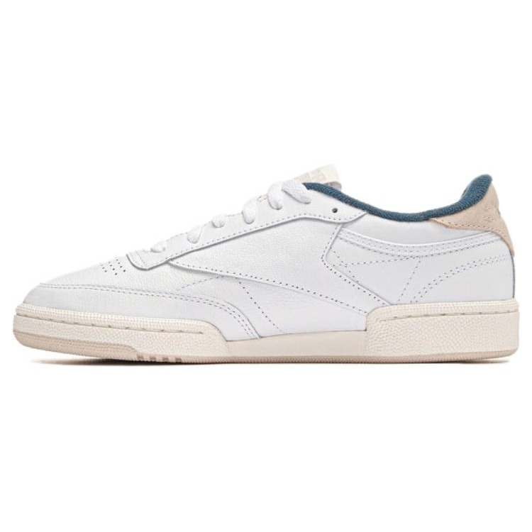 Reebok Club C 85 White Hoops Blue (Womens) 4 Reebok Club C 85 White Hoops Blue (Womens)