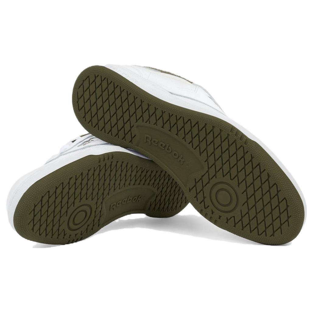 Reebok Club C JJJJound White Olive 7 Reebok Club C JJJJound White Olive