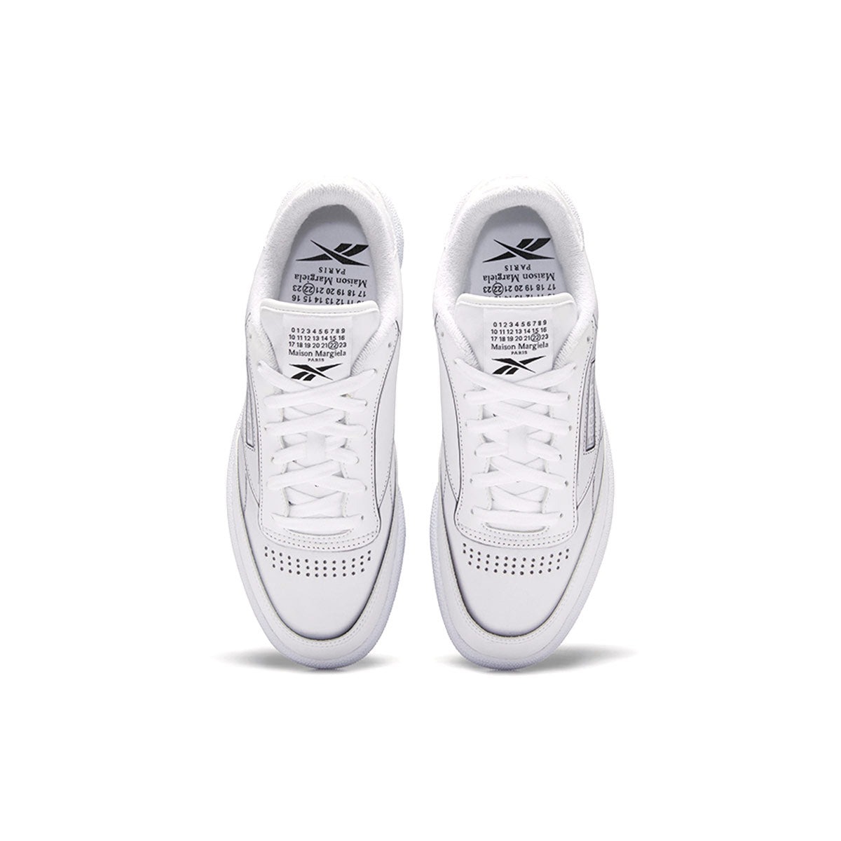 Reebok Club C Maison Margiela White 6 Reebok Club C Maison Margiela White