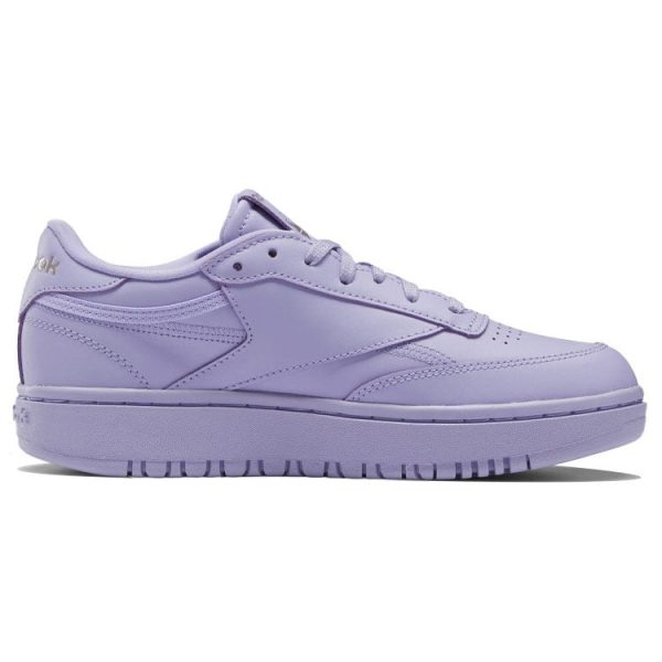 Reebok Coated Club C Double Cardi B Crisp Purple (Womens)