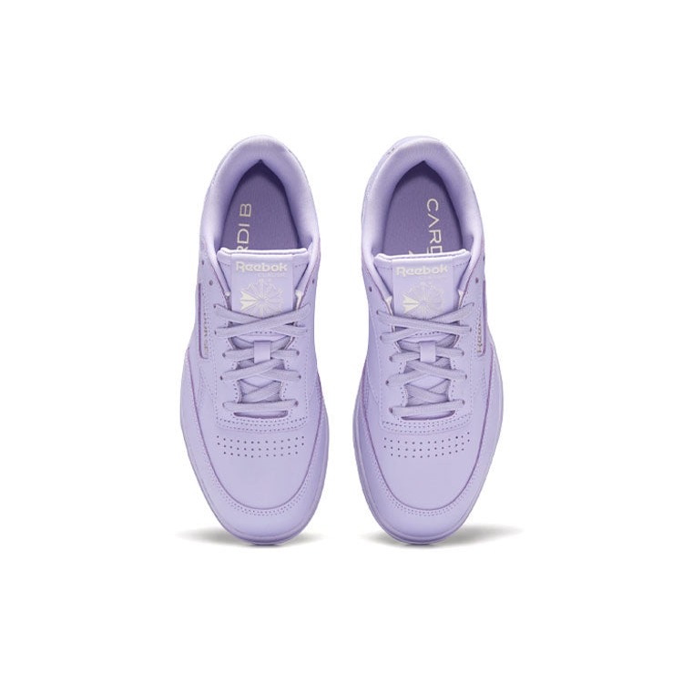 Reebok Coated Club C Double Cardi B Crisp Purple (Womens) 6 Reebok Coated Club C Double Cardi B Crisp Purple (Womens)