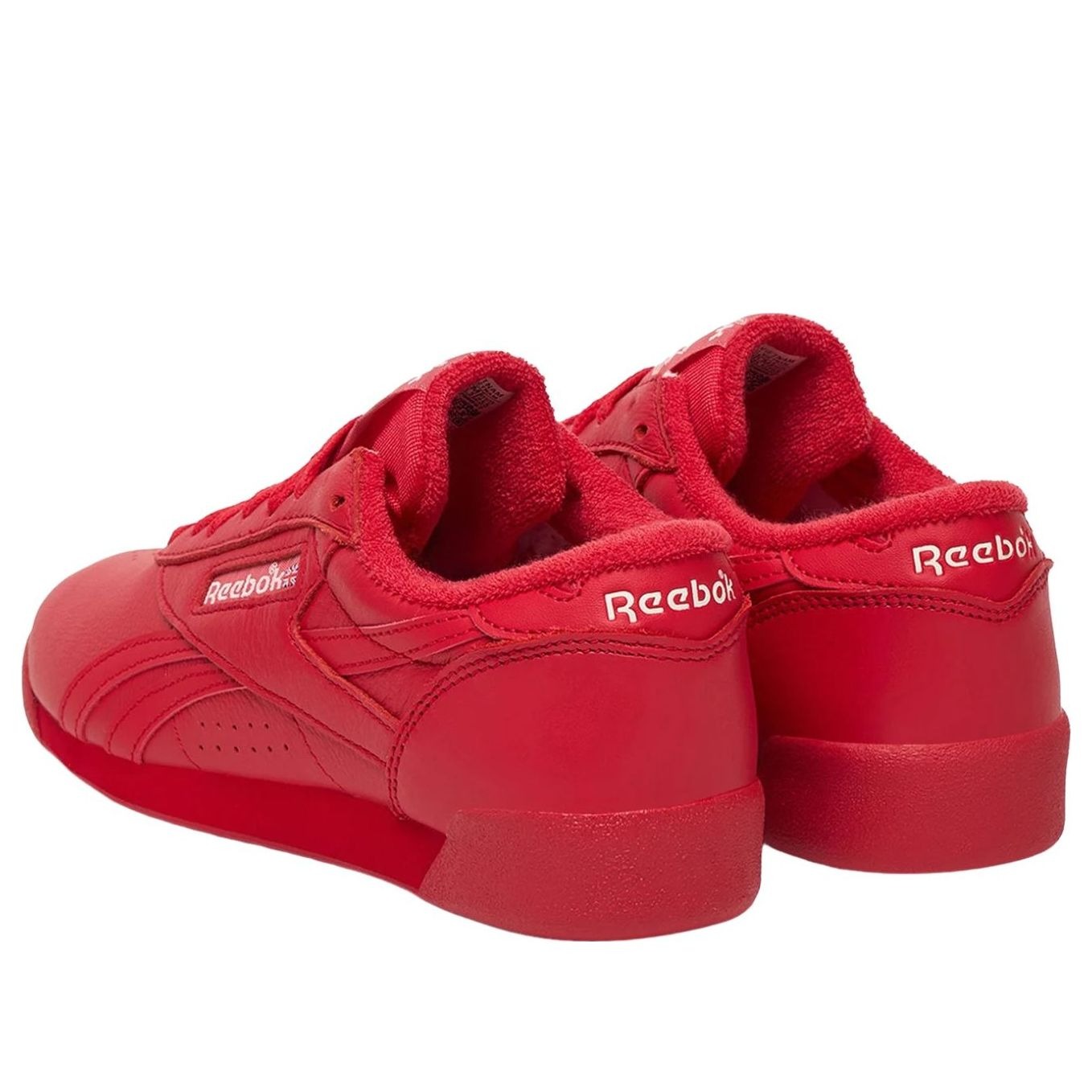 Reebok Freestyle Lo Vector Red (Womens) 6 Reebok Freestyle Lo Vector Red (Womens)