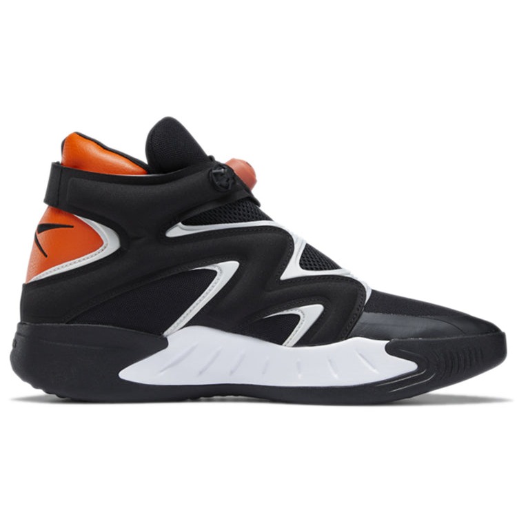 Reebok Instapump Fury Zone Black White Orange 4 Reebok Instapump Fury Zone Black White Orange
