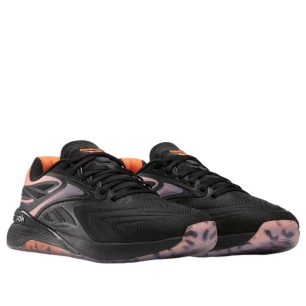 Reebok Nano X5 Edge Black Arena Orange Peach (Womens)
