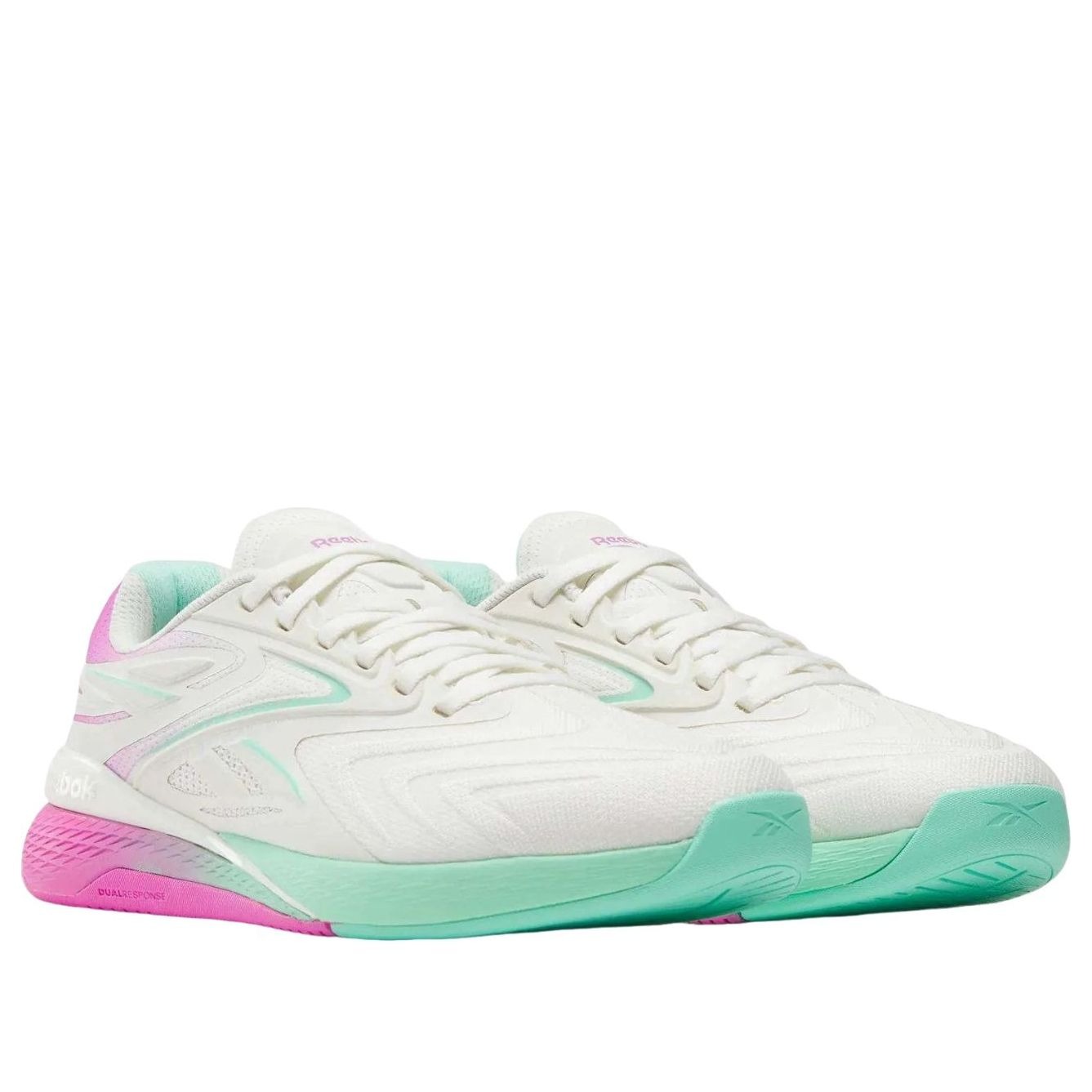 Reebok Nano X5 Edge Chalk Virtual Pink Aqua (Womens) 4 Reebok Nano X5 Edge Chalk Virtual Pink Aqua (Womens)