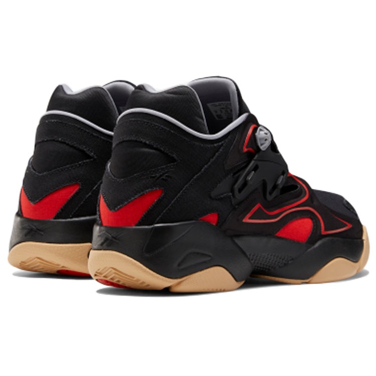 Reebok Pump Court Black Red Gum 6 Reebok Pump Court Black Red Gum