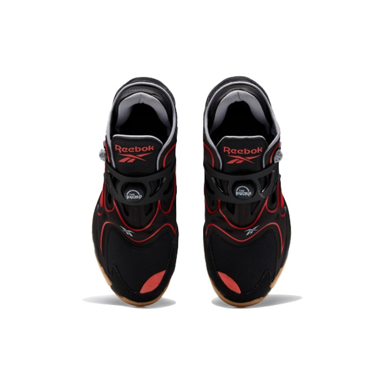 Reebok Pump Court Black Red Gum 7 Reebok Pump Court Black Red Gum