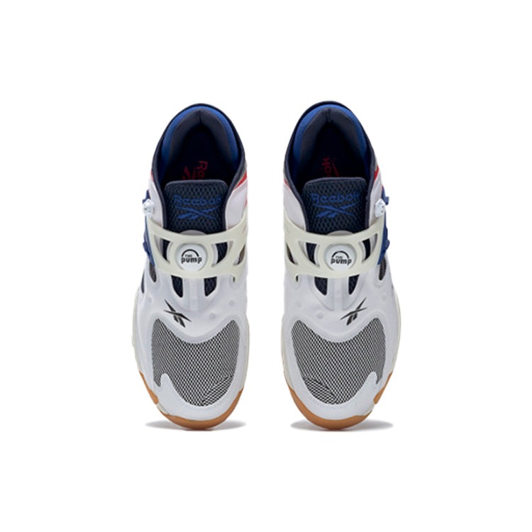 Reebok Pump Court White Navy Red 7 Reebok Pump Court White Navy Red