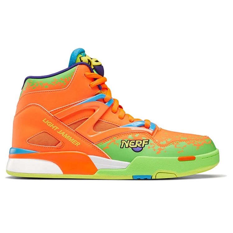 Reebok Pump Omni Zone II NERF Light Jammer Orange 4 Reebok Pump Omni Zone II NERF Light Jammer Orange