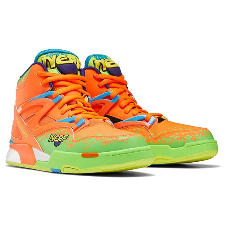 Reebok Pump Omni Zone II NERF Light Jammer Orange 5 Reebok Pump Omni Zone II NERF Light Jammer Orange
