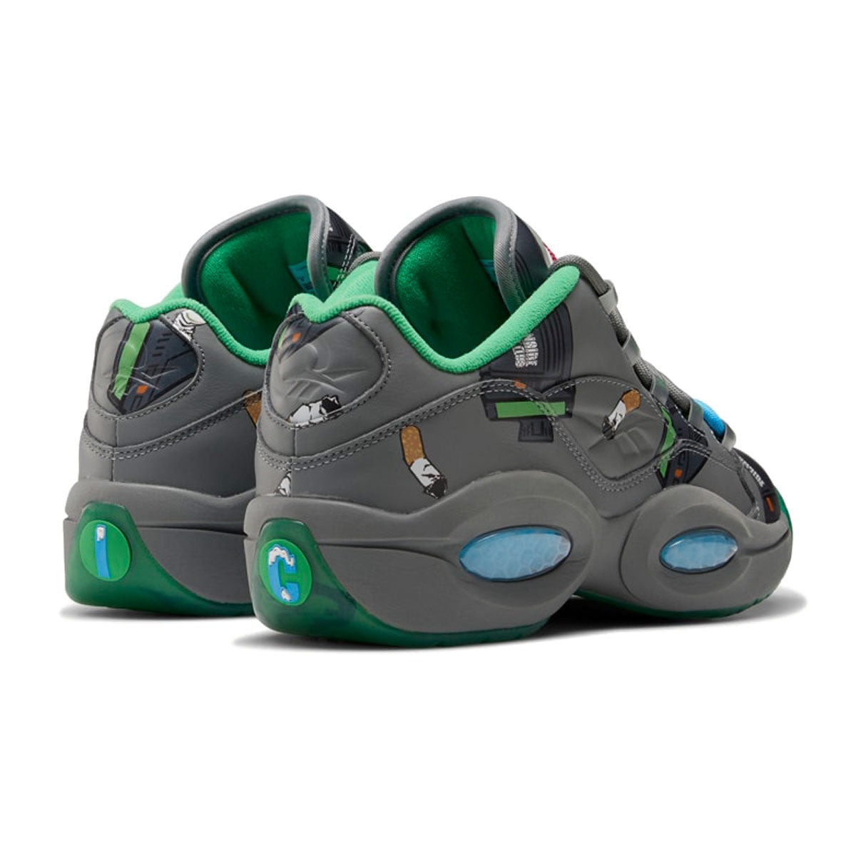 Reebok Question Low BBC Ice Cream Beepers & Butts 6 Reebok Question Low BBC Ice Cream Beepers & Butts