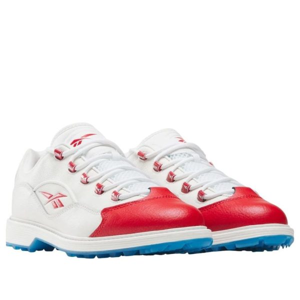 Reebok Question Low Golf Red Toe