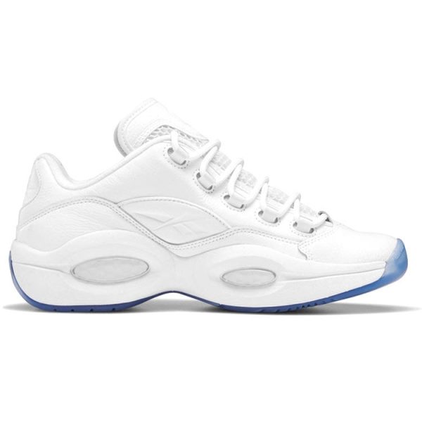 Reebok Question Low White Clear Blue Sole