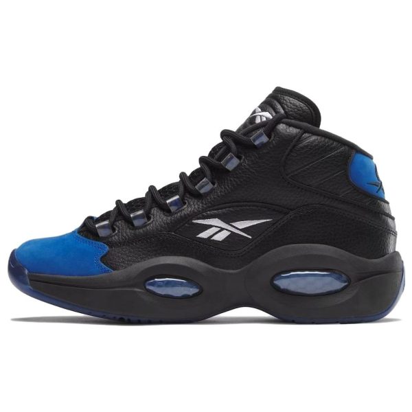 Reebok Question Mid Black and Blue