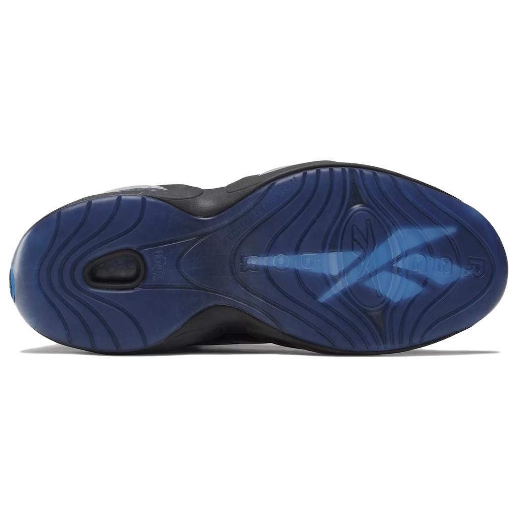 Reebok Question Mid Black and Blue 8 Reebok Question Mid Black and Blue