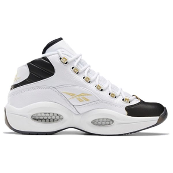 Reebok Question Mid Black Toe