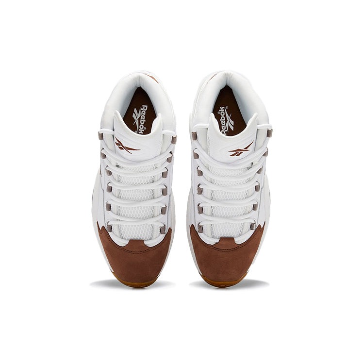 Reebok Question Mid Mocha Toe 6 Reebok Question Mid Mocha Toe