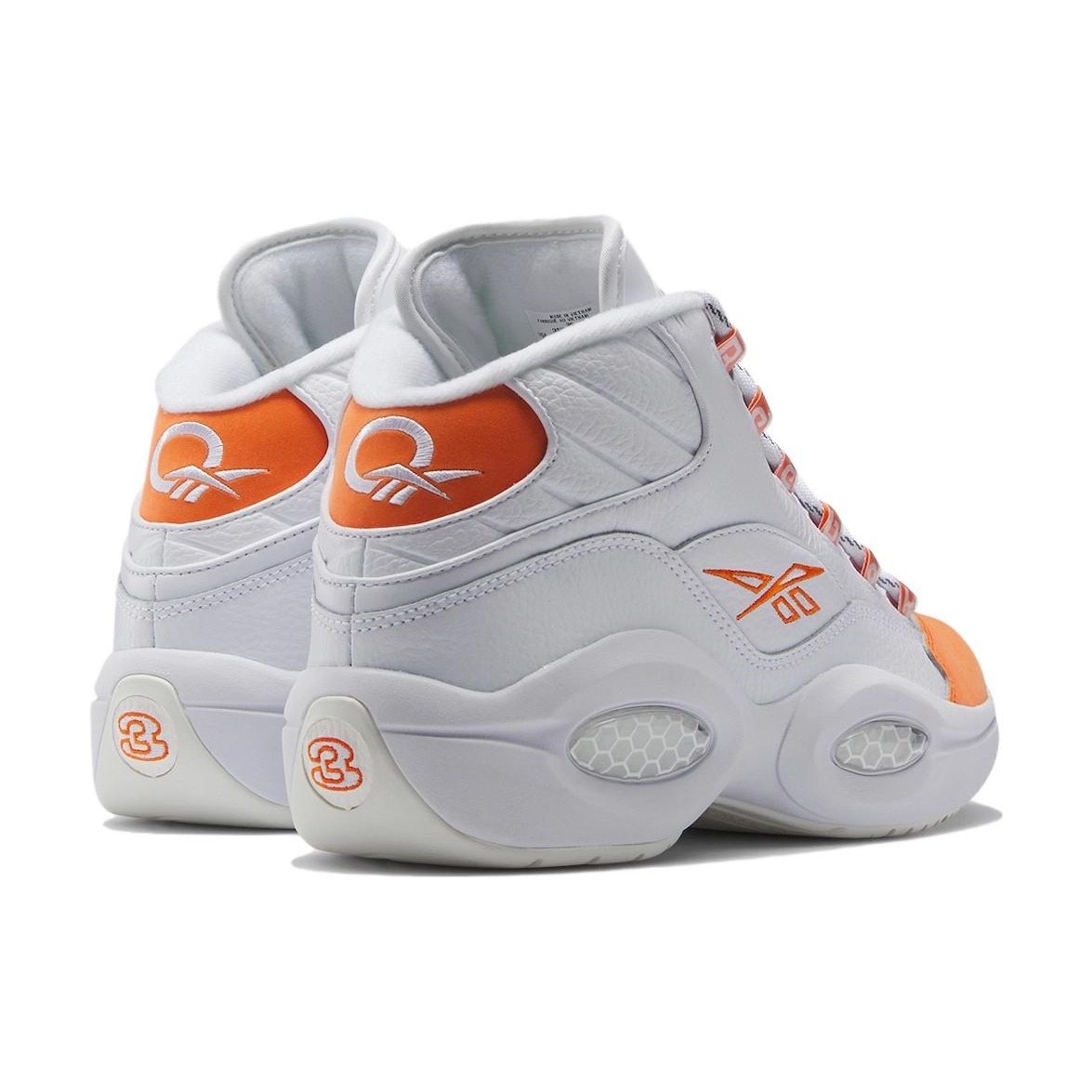 Reebok Question Mid Orange Toe 7 Reebok Question Mid Orange Toe