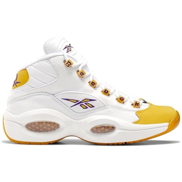 Reebok Question Mid Yellow Toe