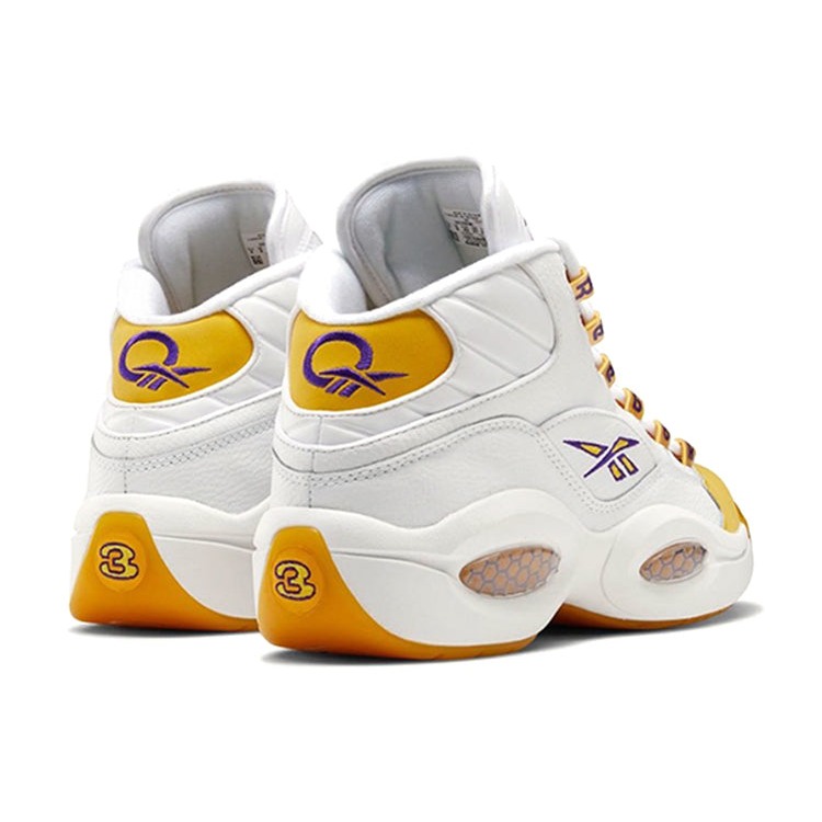 Reebok Question Mid Yellow Toe 6 Reebok Question Mid Yellow Toe
