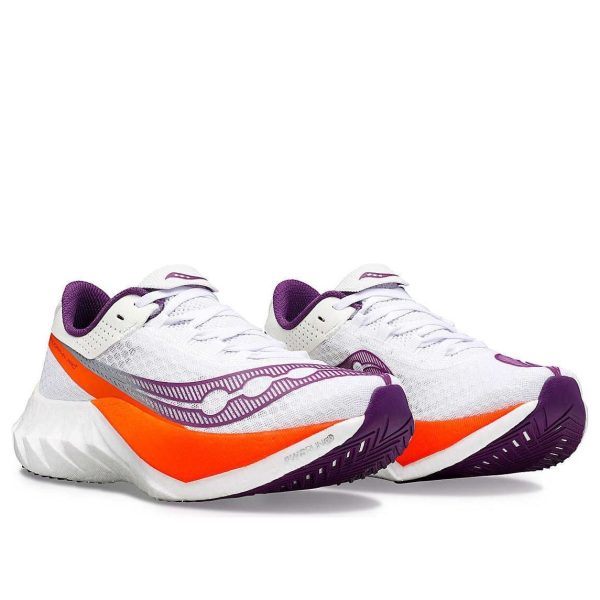 Saucony Endorphin Pro 4 White Violet (Womens)