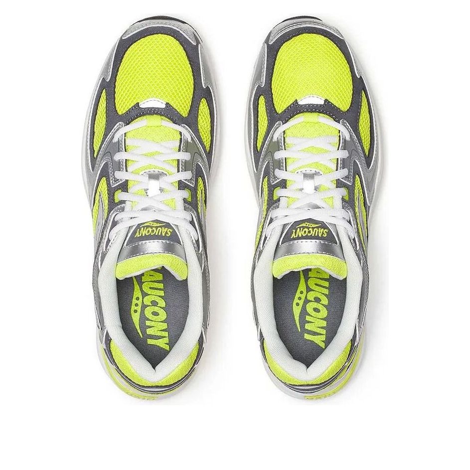 Saucony Grid Jazz 9 Yellow Silver 5 Saucony Grid Jazz 9 Yellow Silver