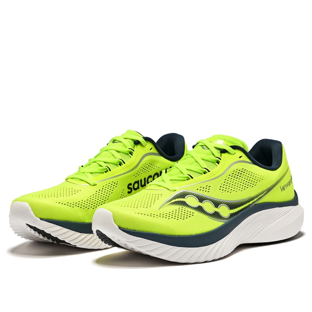Saucony Kinvara 15 Citron Navy 5 Saucony Kinvara 15 Citron Navy