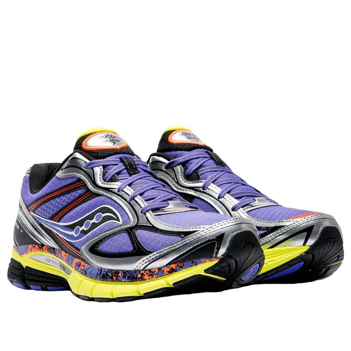 Saucony ProGrid Guide 7 Purple Citron 5 Saucony ProGrid Guide 7 Purple Citron